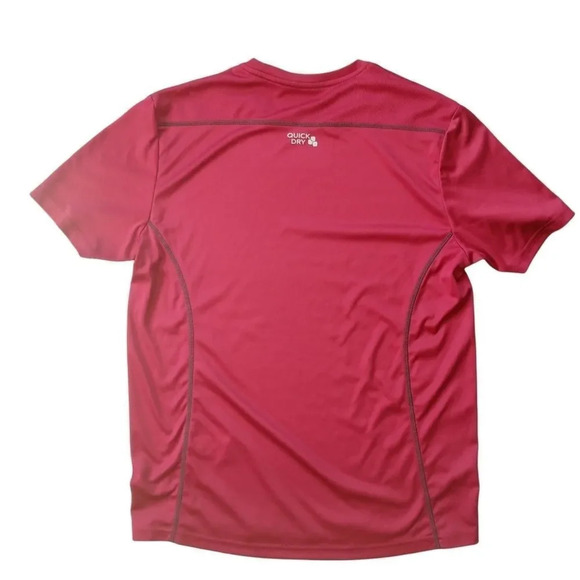 Lot of 2 Manguun Sports Wicking  Shirt, Blue/Red, S - Picture 8 of 10